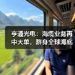 亨通光电：海缆业务再中大单，跻身全球海底光缆市场体系（图1）