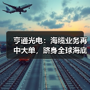 亨通光电：海缆业务再中大单，跻身全球海底光缆市场体系（图3）