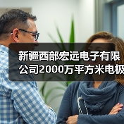 新疆西部宏远电子有限公司2000万平方米电极箔扩建项目开工建设（图1）