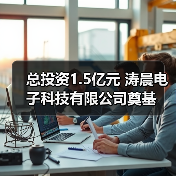 总投资1.5亿元 涛晨电子科技有限公司奠基（图4）