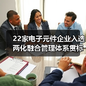 22家电子元件企业入选两化融合管理体系贯标试点企业（图4）