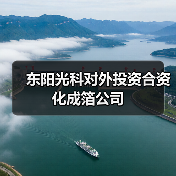 东阳光科对外投资合资化成箔公司(图3) 东阳光科对外投资合资化成箔公司(图3)