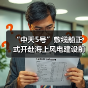 “中天5号”敷缆船正式开赴海上风电建设前线(图2) “中天5号”敷缆船正式开赴海上风电建设前线(图2)