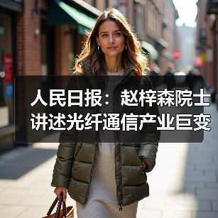 人民日报：赵梓森院士讲述光纤通信产业巨变（图2）