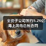 全资子公司签约5.26亿海上风电总包合同（图1）