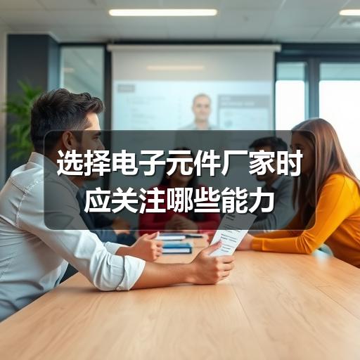选择电子元件厂家时应关注哪些能力(图3) 选择电子元件厂家时应关注哪些能力