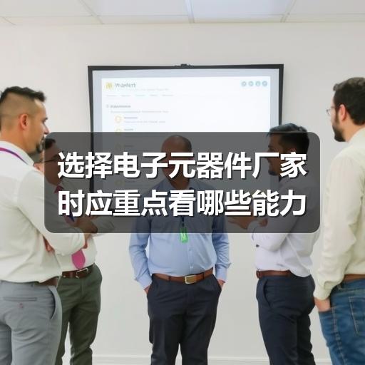 选择电子元器件厂家时应重点看哪些能力(图2) 选择电子元器件厂家时应重点看哪些能力