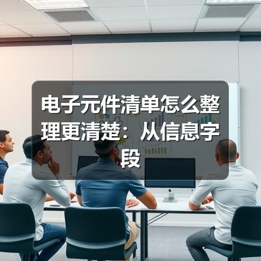 电子元件清单怎么整理更清楚:从信息字段到核对流程(图3) 电子元件清单怎么整理更清楚:从信息字段到核对流程