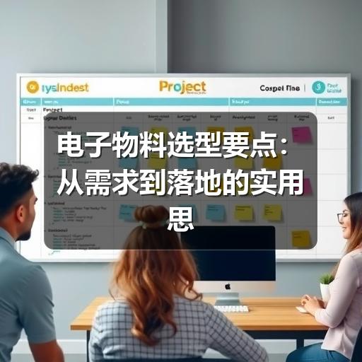 电子物料选型要点:从需求到落地的实用思路(图1) 电子物料选型要点:从需求到落地的实用思路