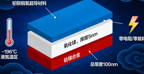 中国科学家研发液氮温区量子超导二极管，整流效率达100%引领超导电子学新突破(图1)