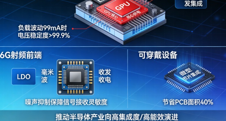 韩国团队研发超小型混合LDO：以0.032mm²面积创性能新纪录，赋能AI与6G芯片(图3)