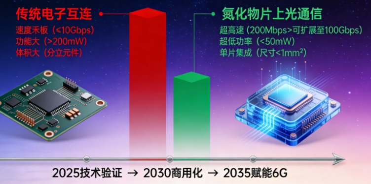 揭秘！我国团队突破氮化物片上光通信瓶颈，200Mbps实时视频传输不再是难题(图3)