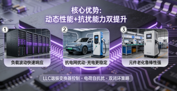 实测有效！LLC谐振变换器控制迎来新突破，动态性能与抗干扰能力大幅提升！(图3)